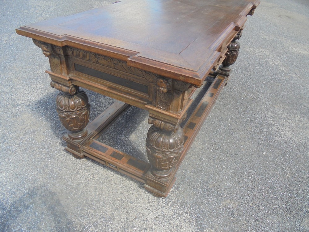 Late 17th century oak centre table possibly Flemish View VIII