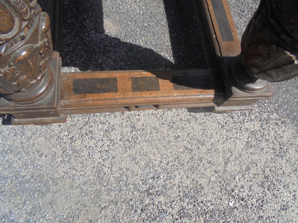 Late 17th century oak centre table possibly Flemish View X