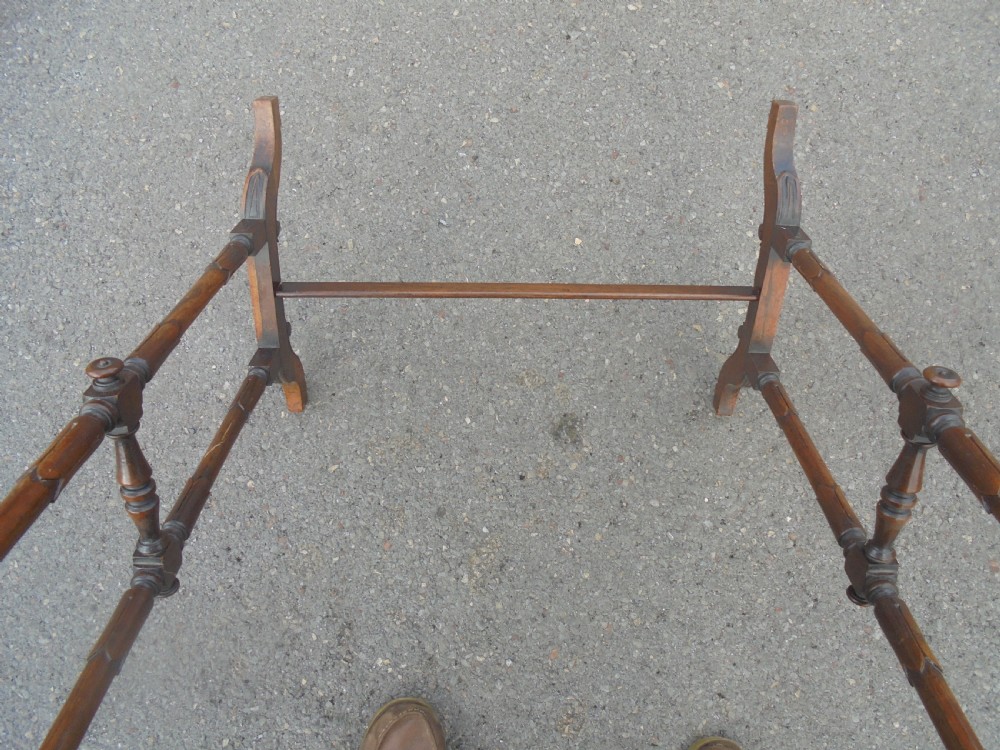 19th century rosewood occasional table. Signed Jewell View VII