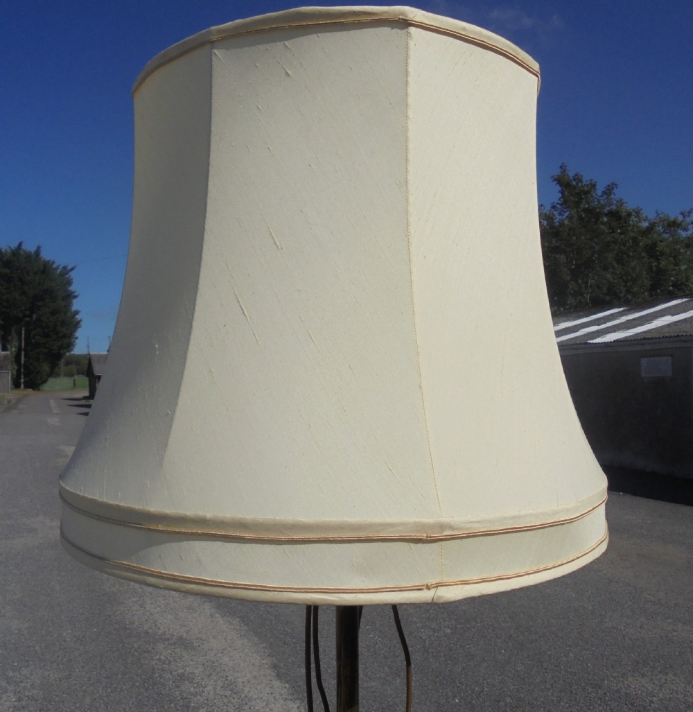 Brass telescopic standard lamp View II