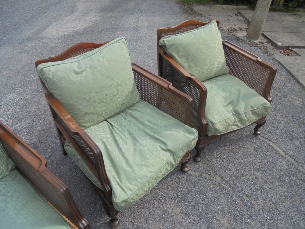 Three piece Bergere suite   View II