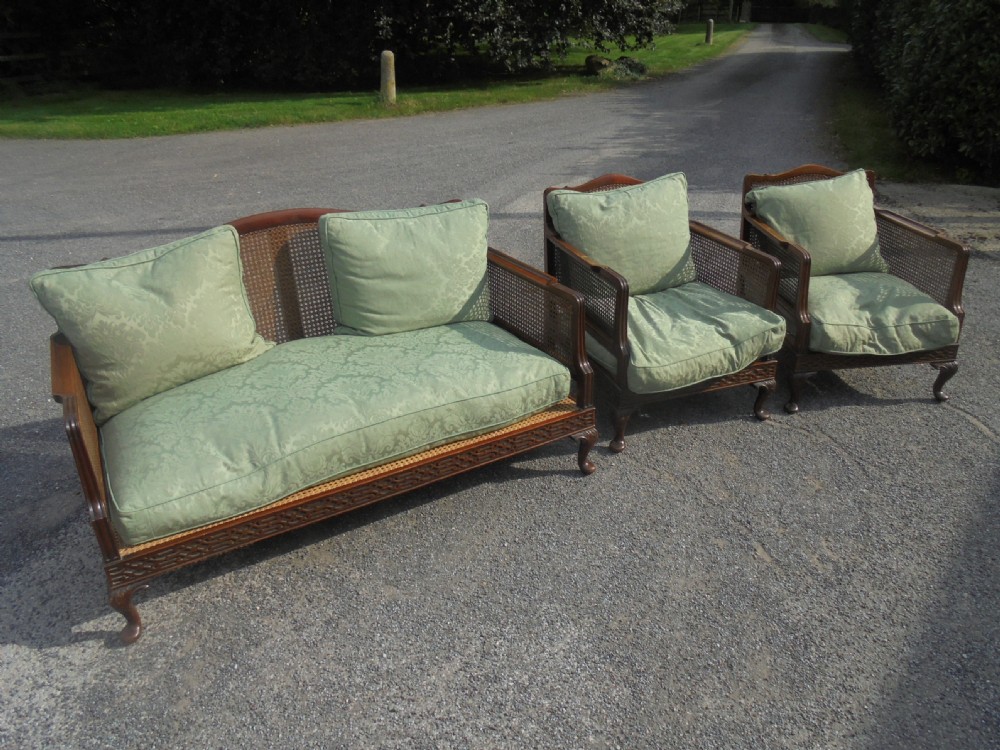 Three piece Bergere suite   View V