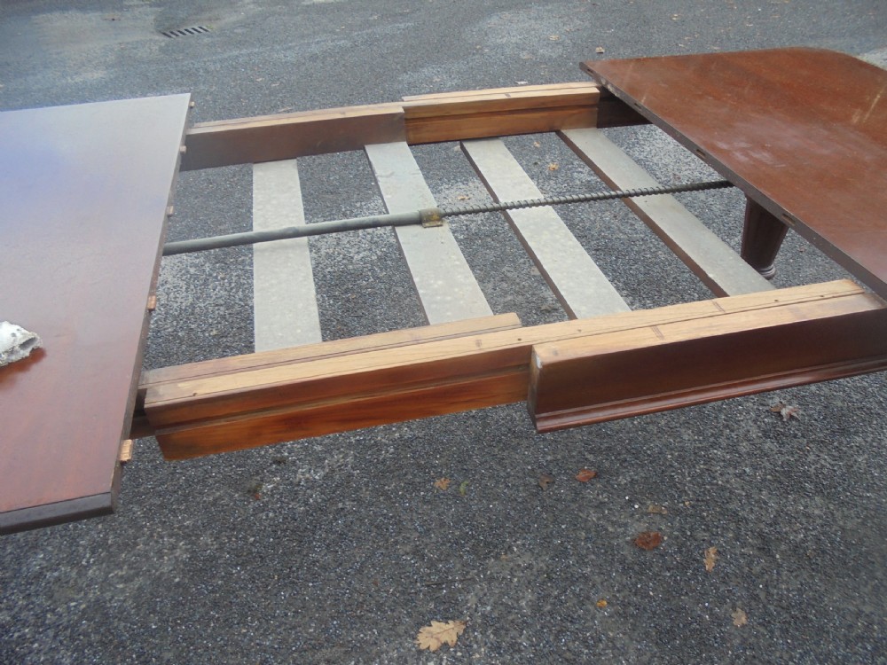 Victorian extension dining table. Seats twelve View II