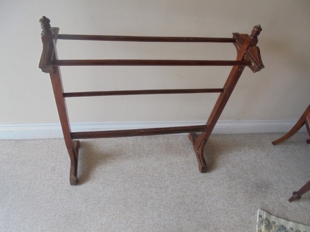 Victorian towel rail  View II