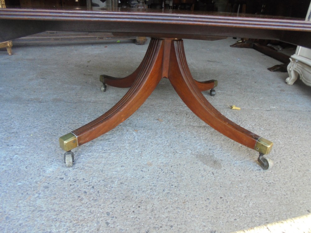 Large mahogany coffee table View IV