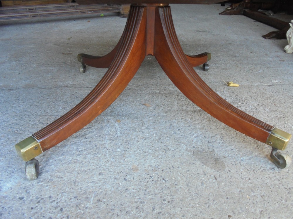 Large mahogany coffee table View V
