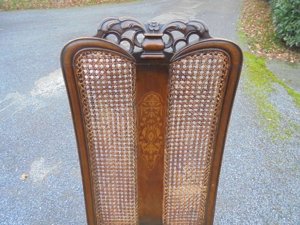 Antique set of ten dining chairs View III