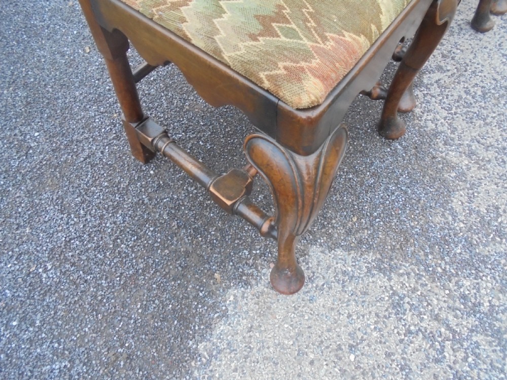 Antique set of ten dining chairs View XII