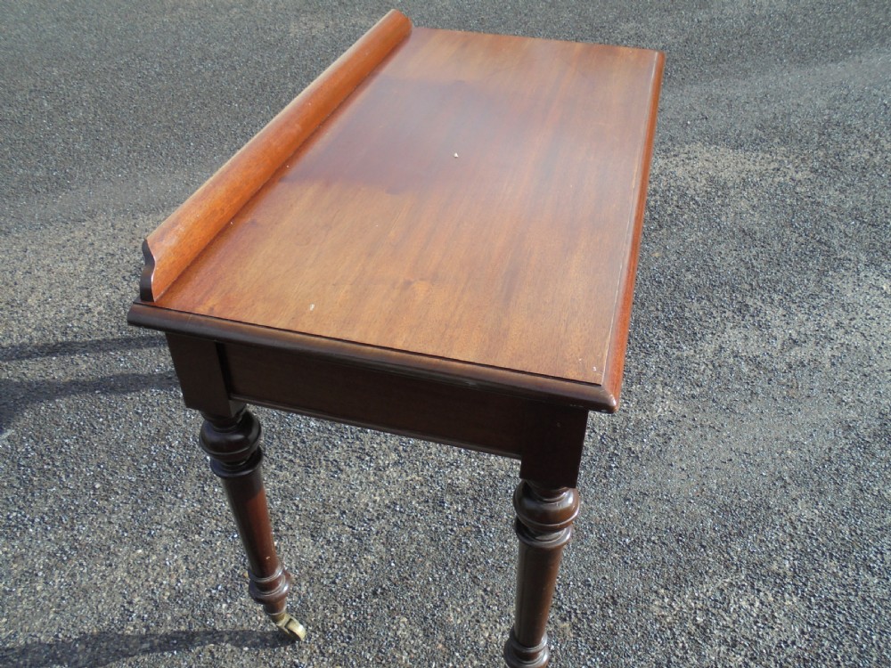Victorian Gents writing table View VI