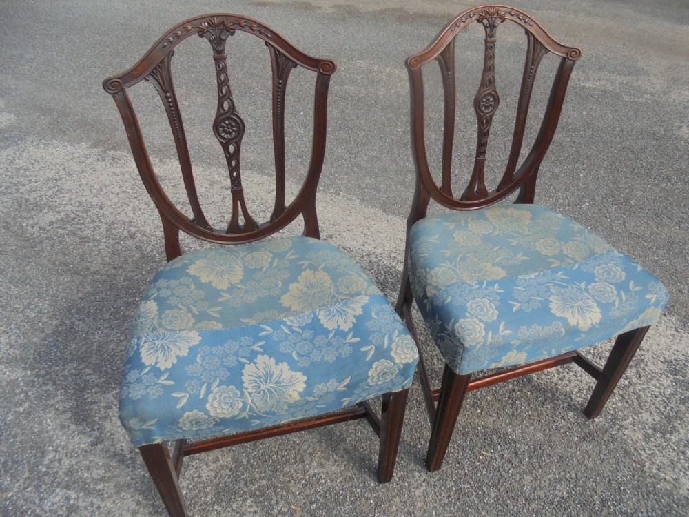 Pair of 18th century chairs