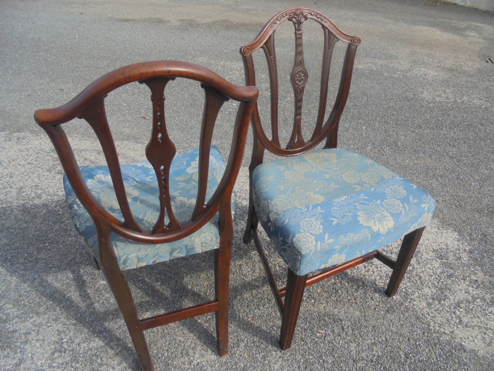 Pair of 18th century chairs View V