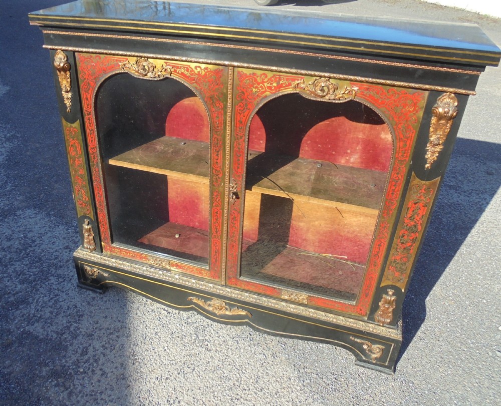 19th century French boulle cabinet