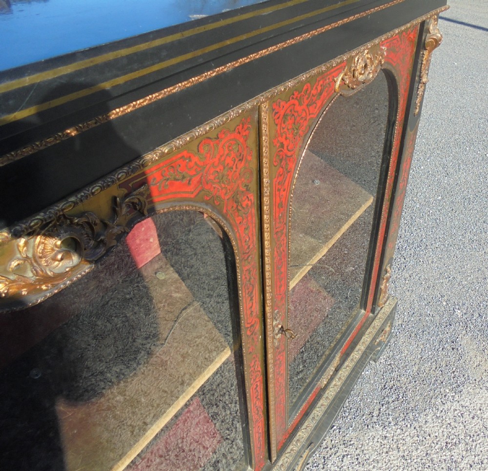 19th century French boulle cabinet View IV