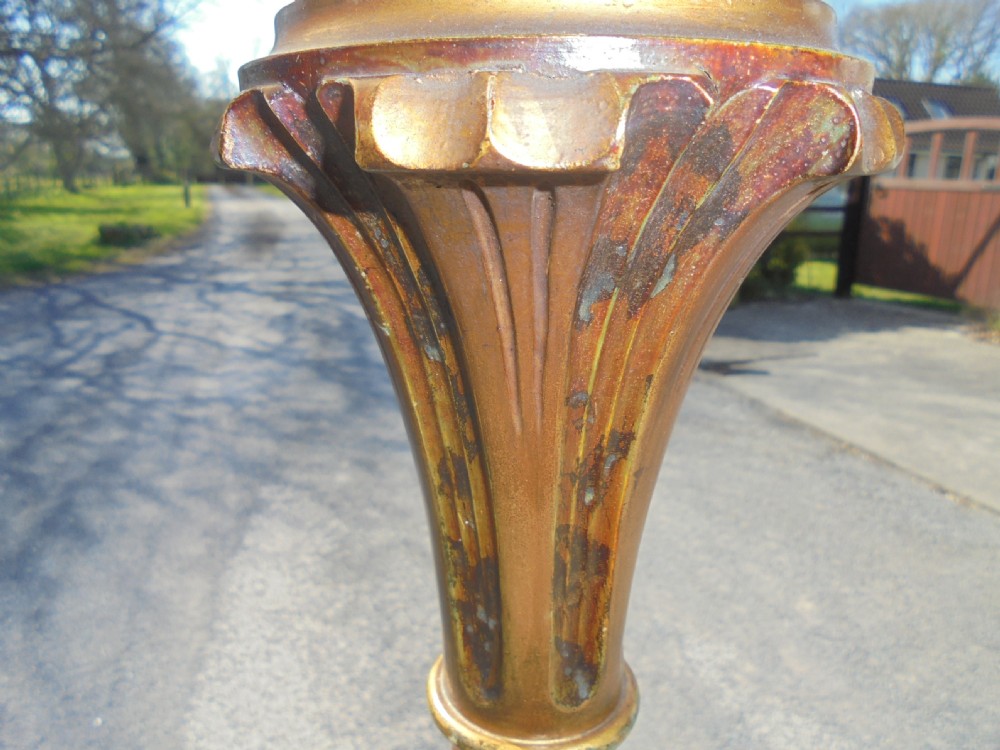 Chisoinnerie standard lamp and shade. View IV