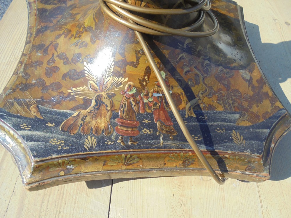 Chisoinnerie standard lamp and shade. View XI