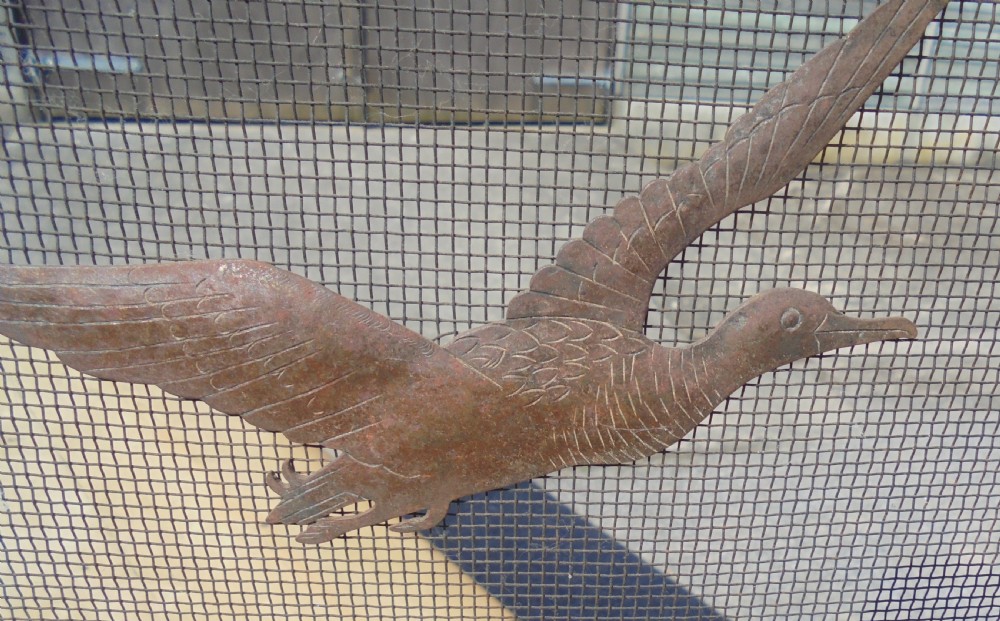 Arts and Crafts iron fire guard View III