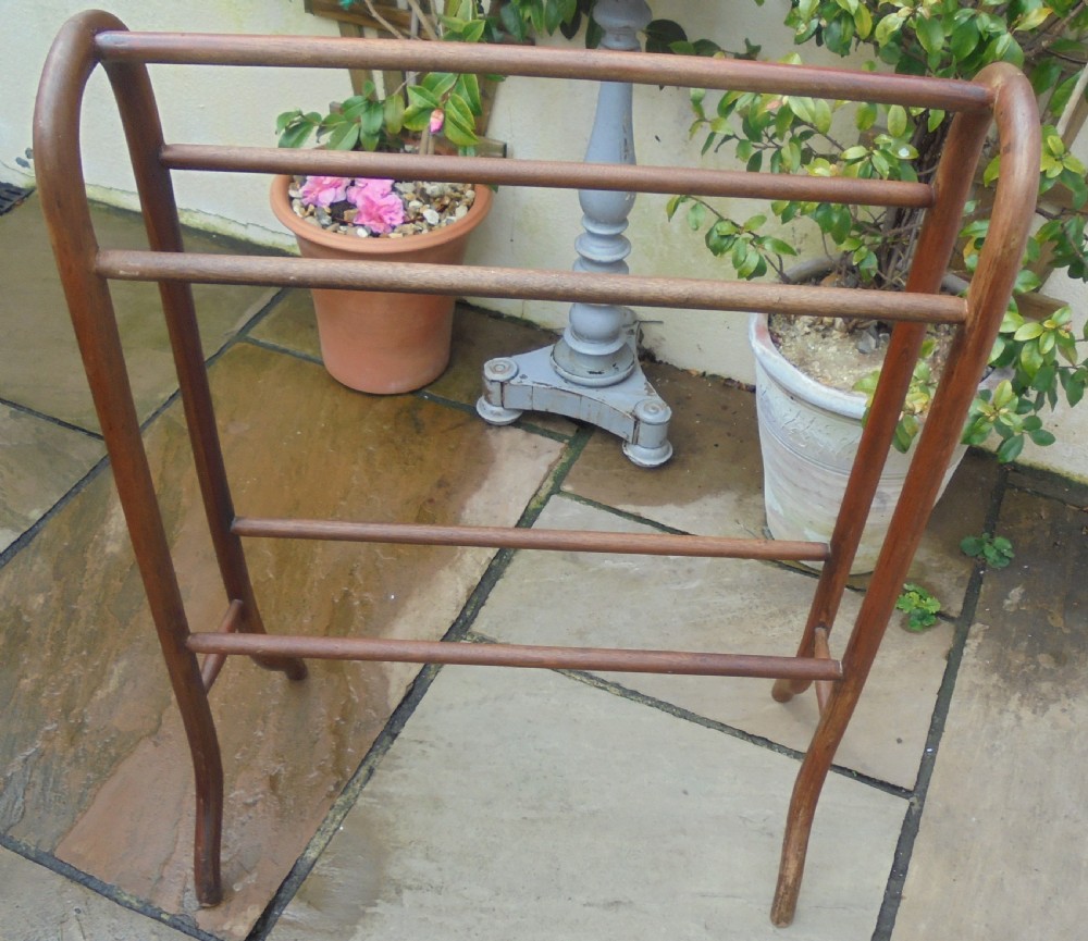 Victorian dome top towel rail clothes hanger View II