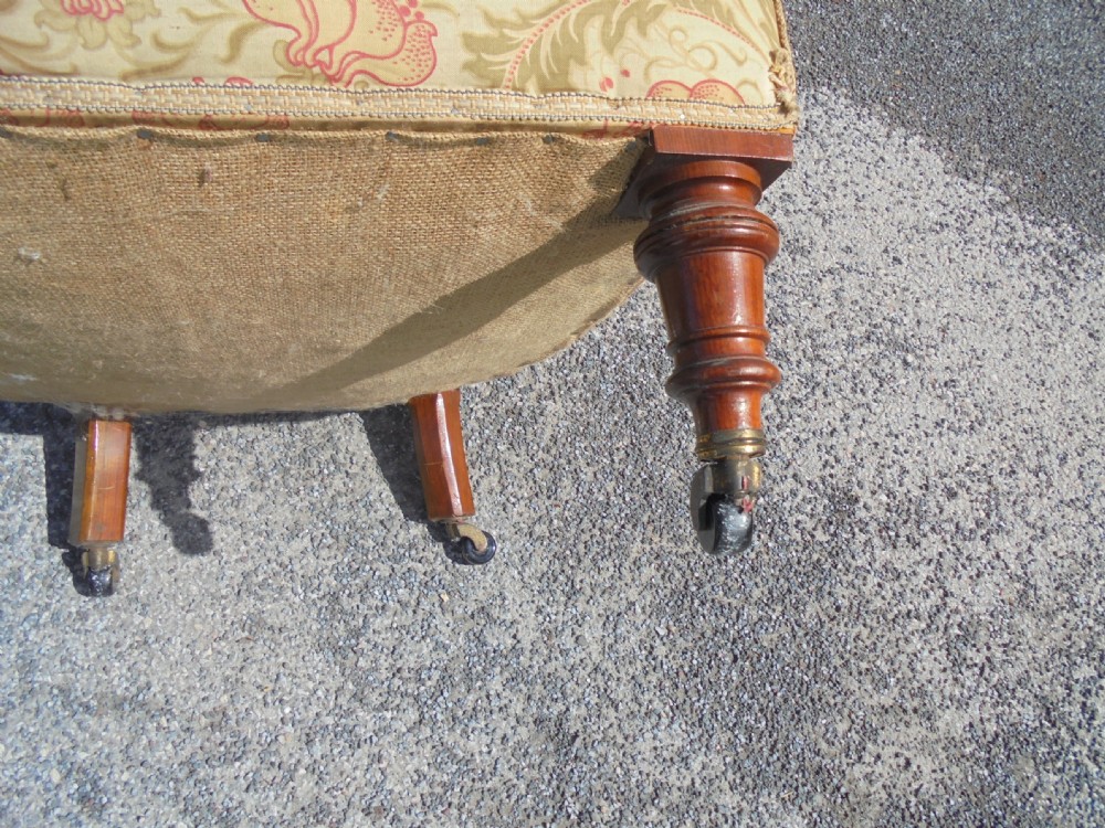 Victorian armchair for re upholstery View IV