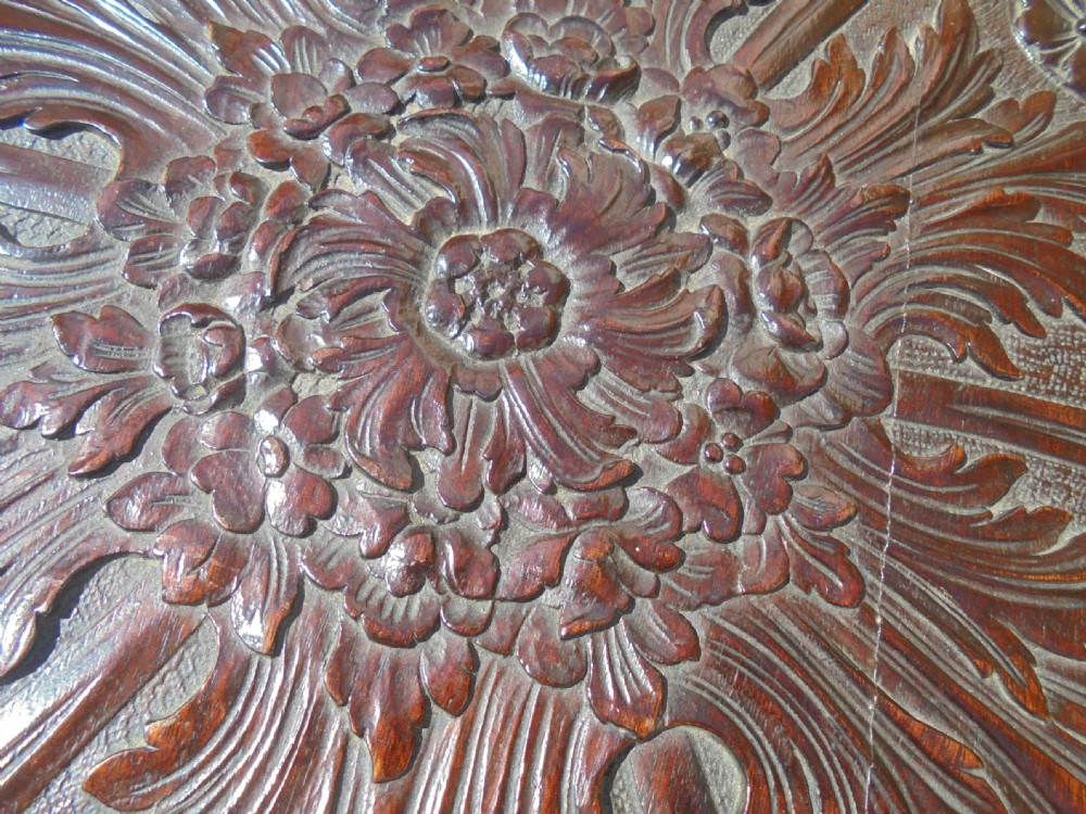 Late 18th century  lamp , occasional, mahogany tripod table View VIII