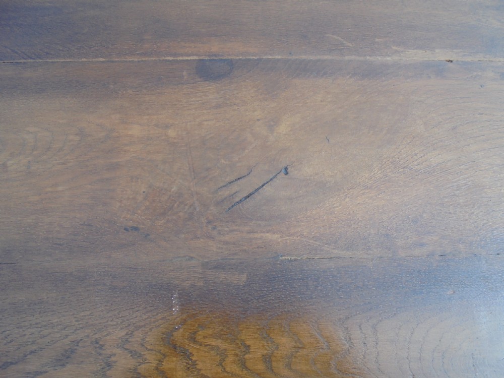 Oak refectory farmhouse kitchen dining table, seats eight View V