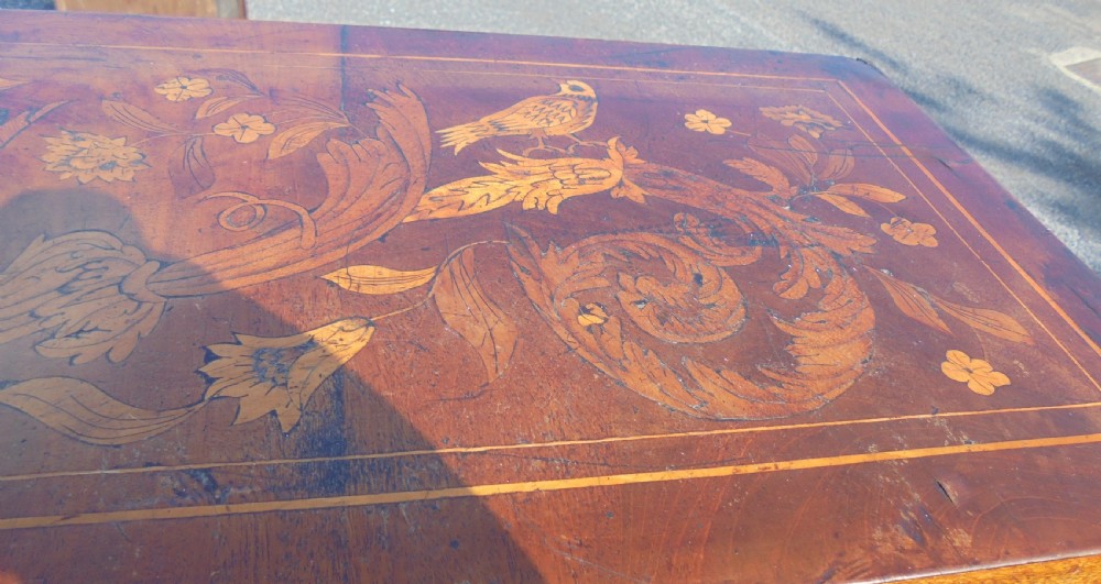 18th Century Dutch marquetry  bureau View V