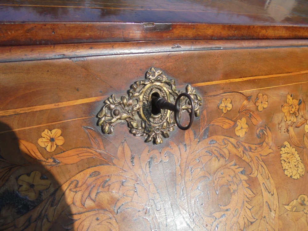 18th Century Dutch marquetry  bureau View VIII