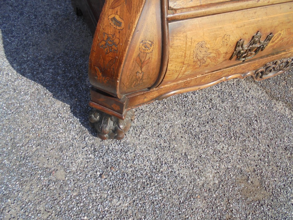 18th Century Dutch marquetry  bureau View IX