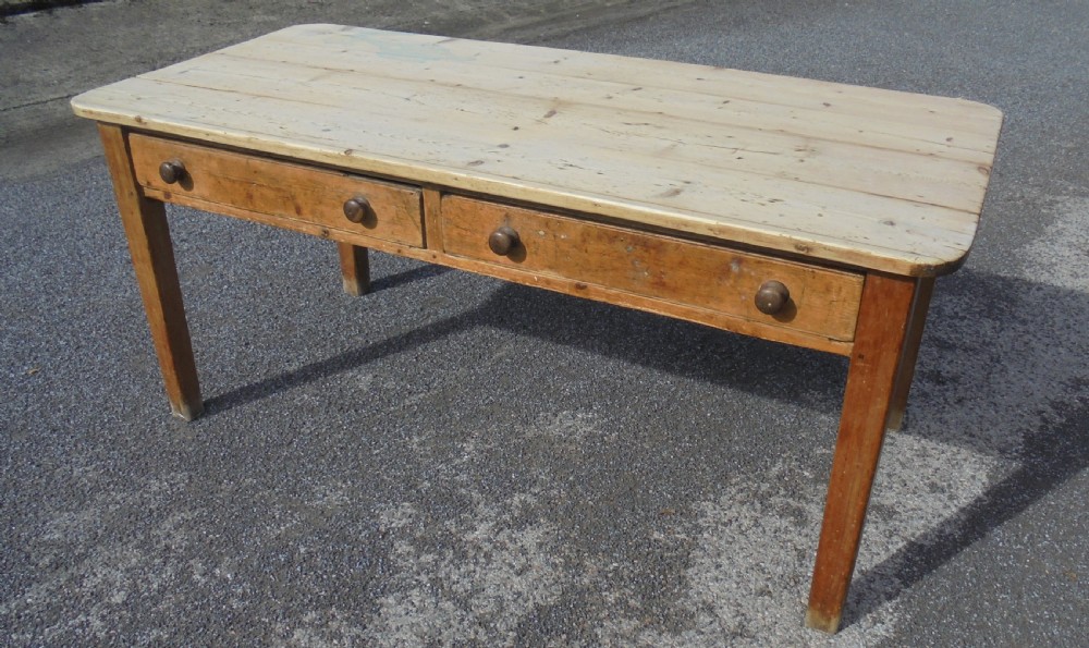 18th century scrub top pine kitchen table