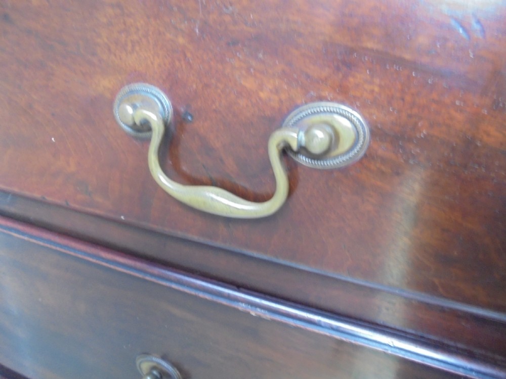 Chippendale style mahogany chest of seven drawers View IX