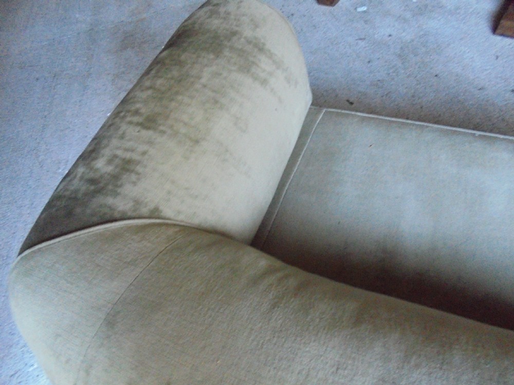 Large Country house Chesterfield settee sofa   View XI