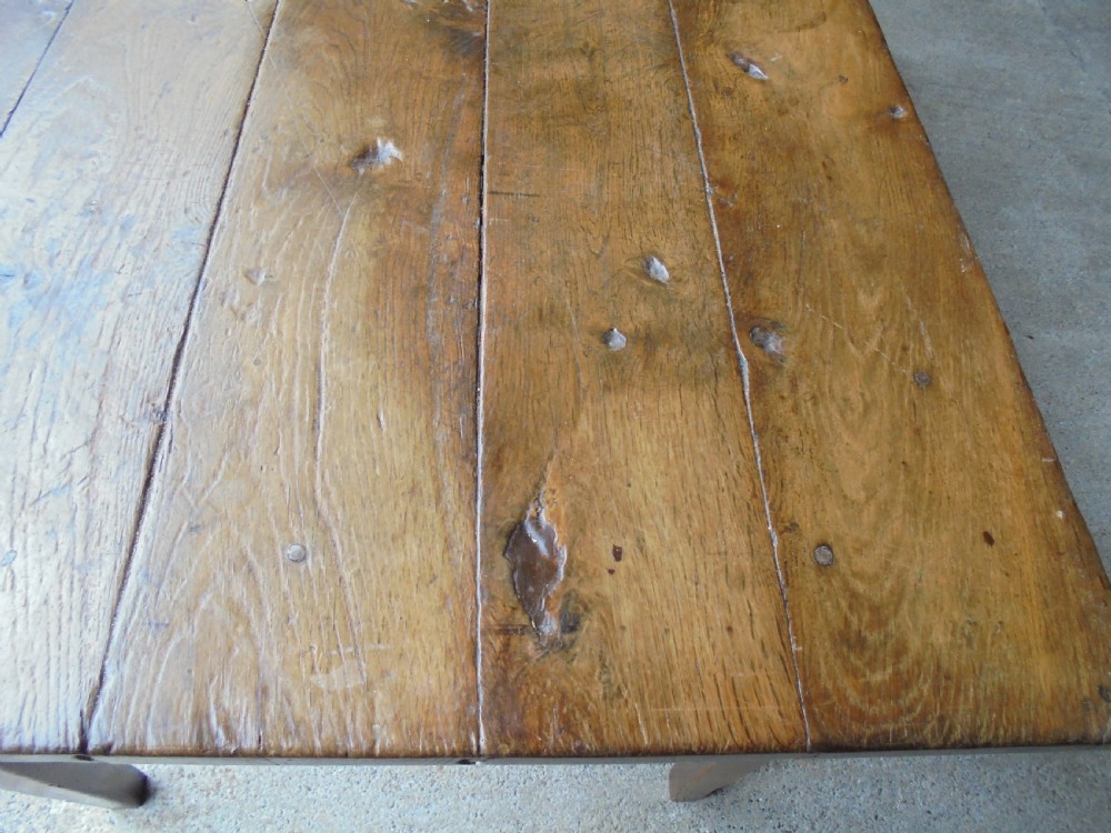 French apple and fruitwood farmhouse kitchen dining table seats eight View XIII
