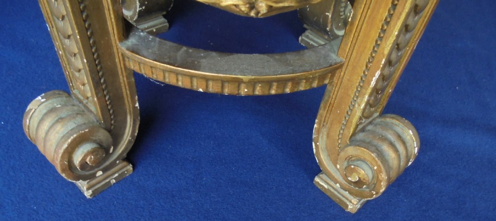 Late Regency gilded planter on stand View VIII