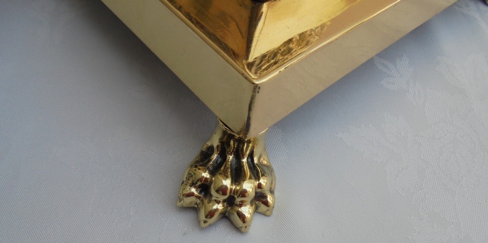 Victorian Corinthian column brass standard lamp View III