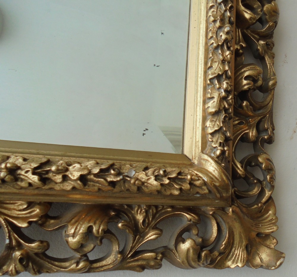 Italian bevelled glass wall mirrror View III