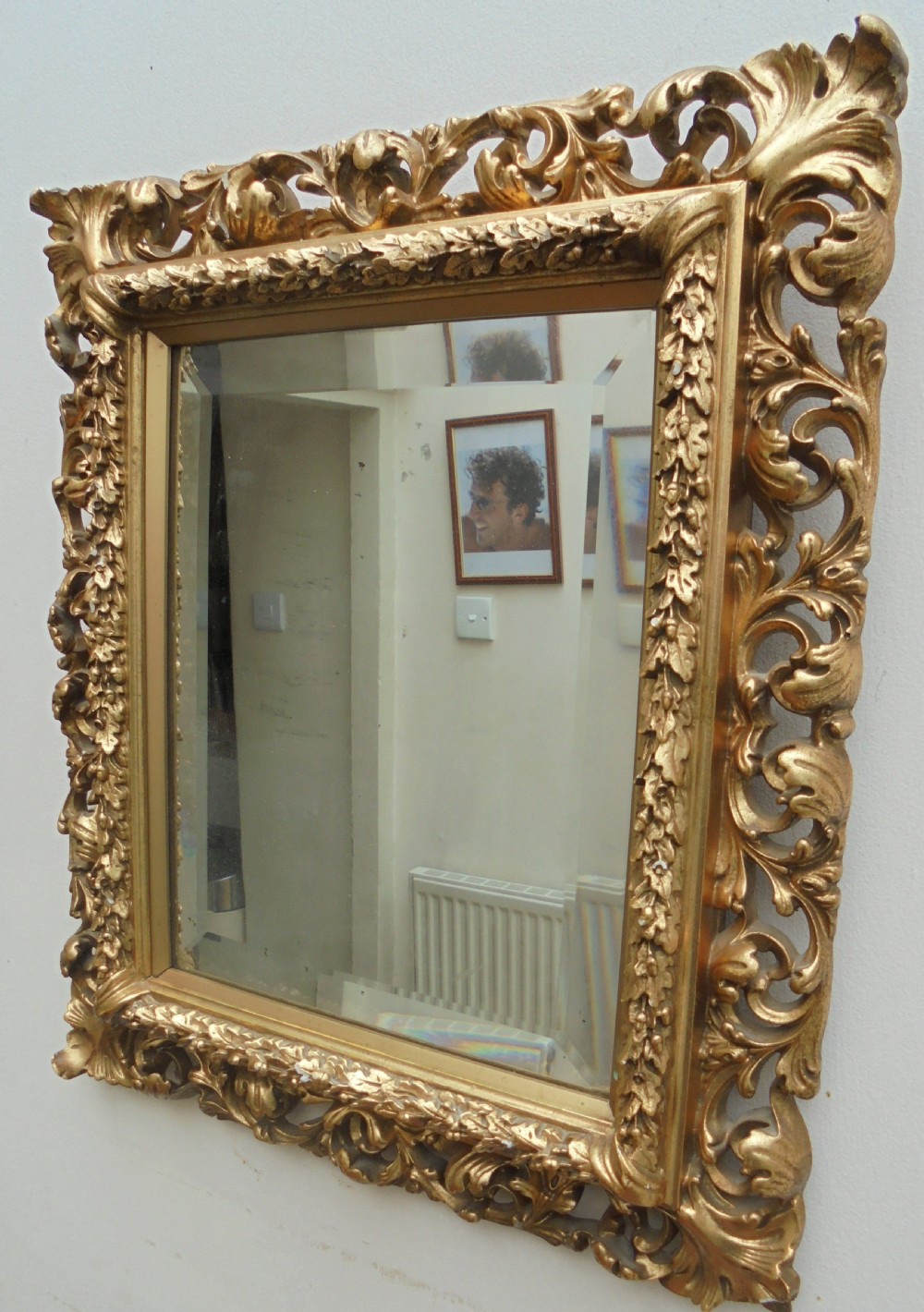 Italian bevelled glass wall mirrror View IV
