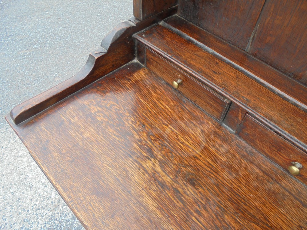 18th century oak pot board dresser View II