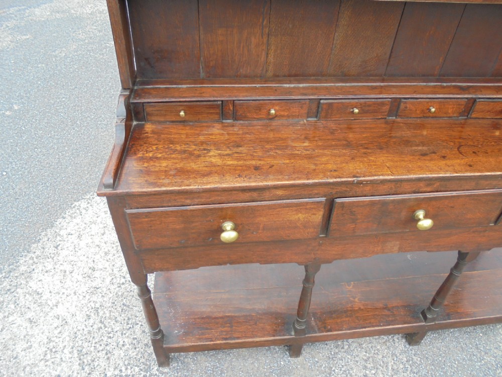18th century oak pot board dresser View III