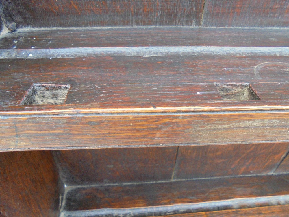 18th century oak pot board dresser View V