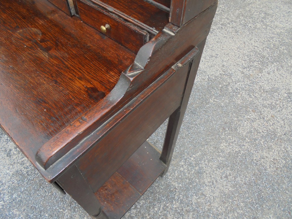 18th century oak pot board dresser View X