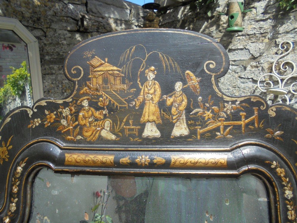 Chisionerie decorated wall mirror View III