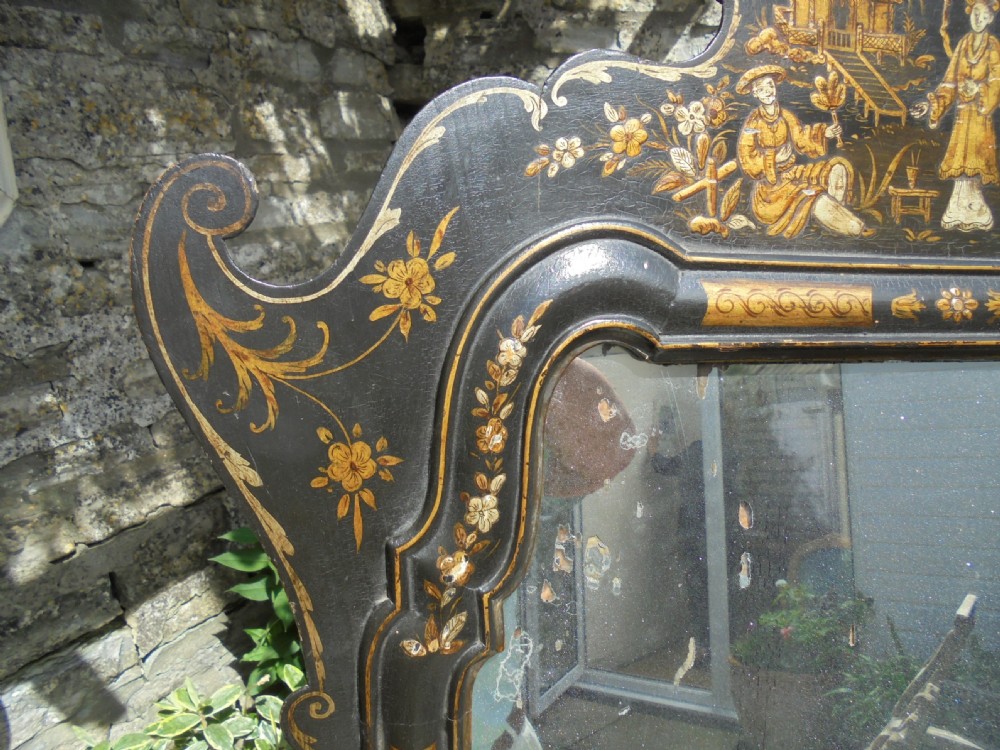 Chisionerie decorated wall mirror View V