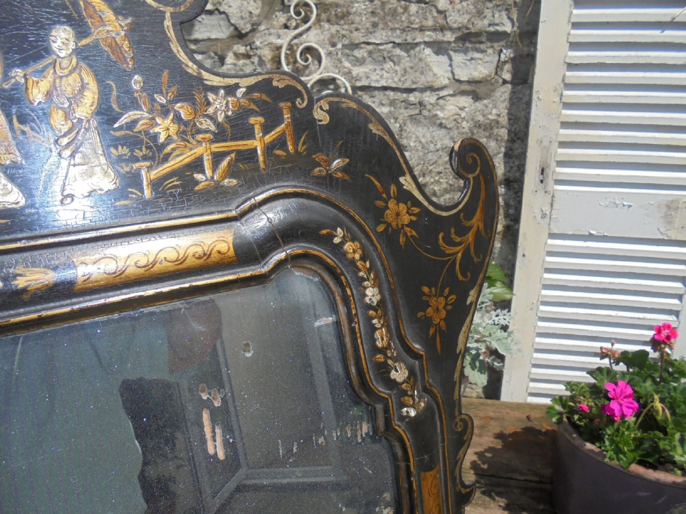 Chisionerie decorated wall mirror View VI