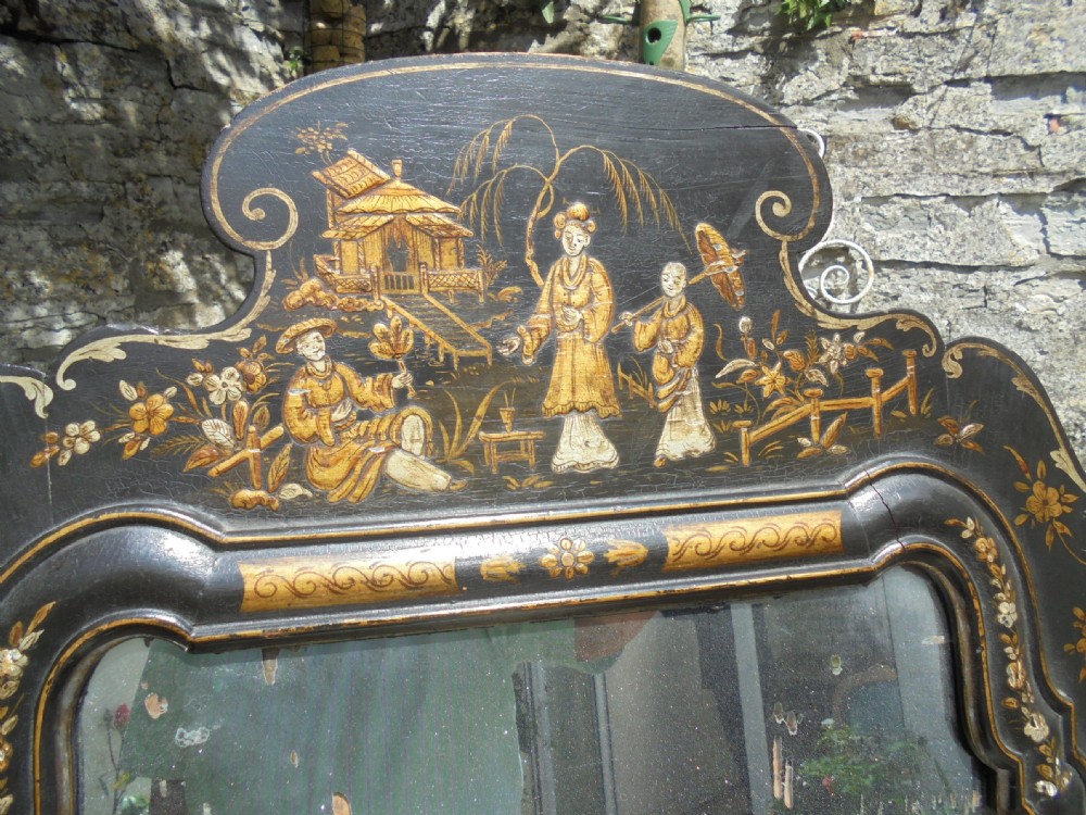 Chisionerie decorated wall mirror View VII