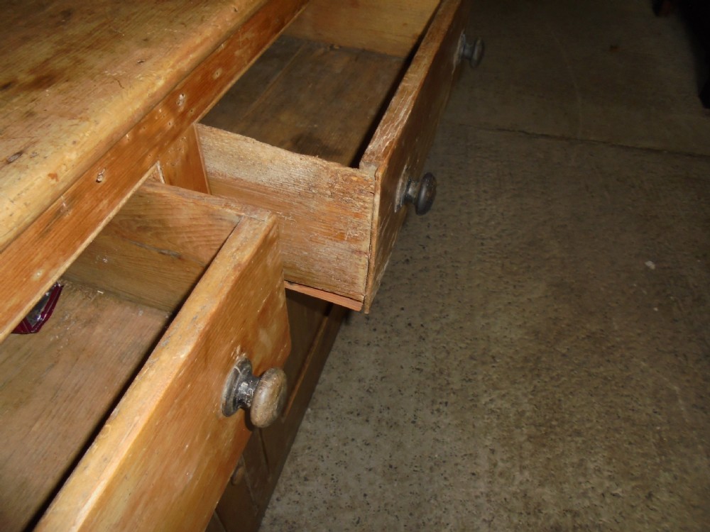 Late 19th century pine kitchen dresser View X