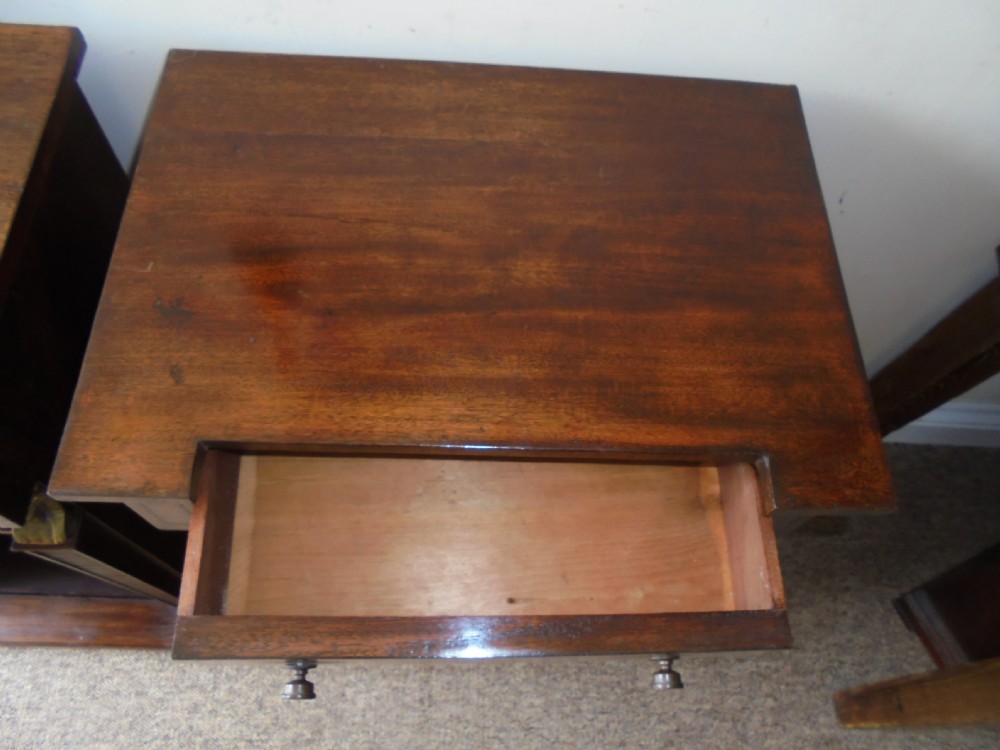 Two French Empire style near matching bedside cabinets View VII