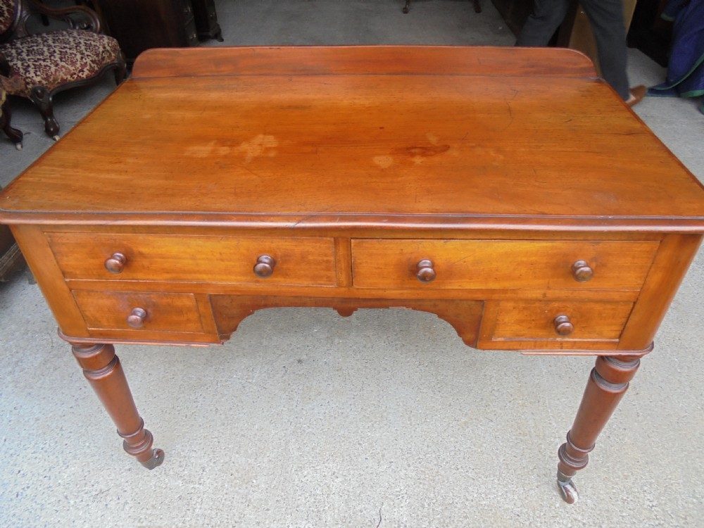 19th century mahogany writing desk