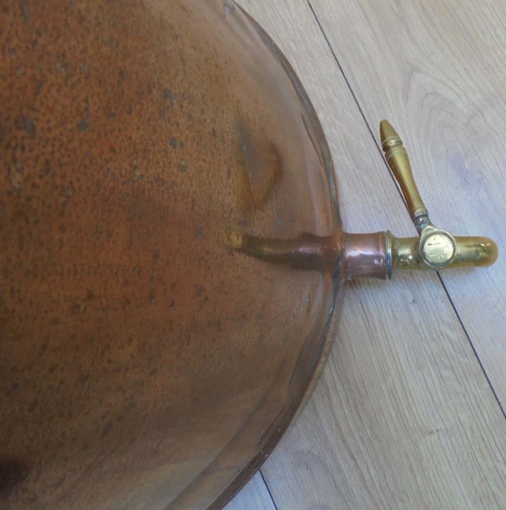 Massive copper urn with Royal Crest View VI