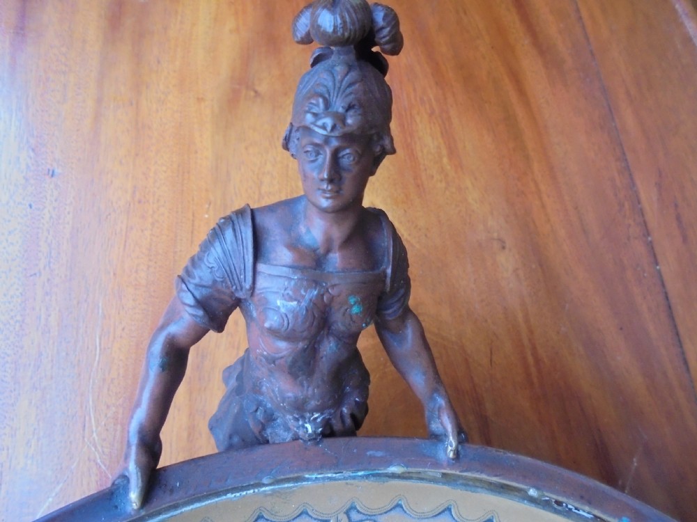 19th century bronze and enamelled Tazza View VIII