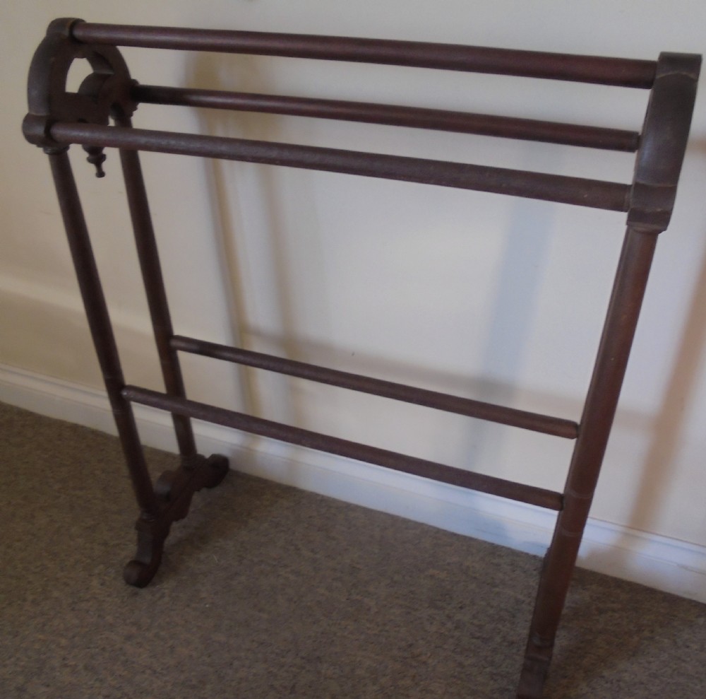 Unusually large Country House towel rail clothes hanger