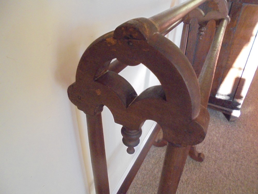 Unusually large Country House towel rail clothes hanger View V